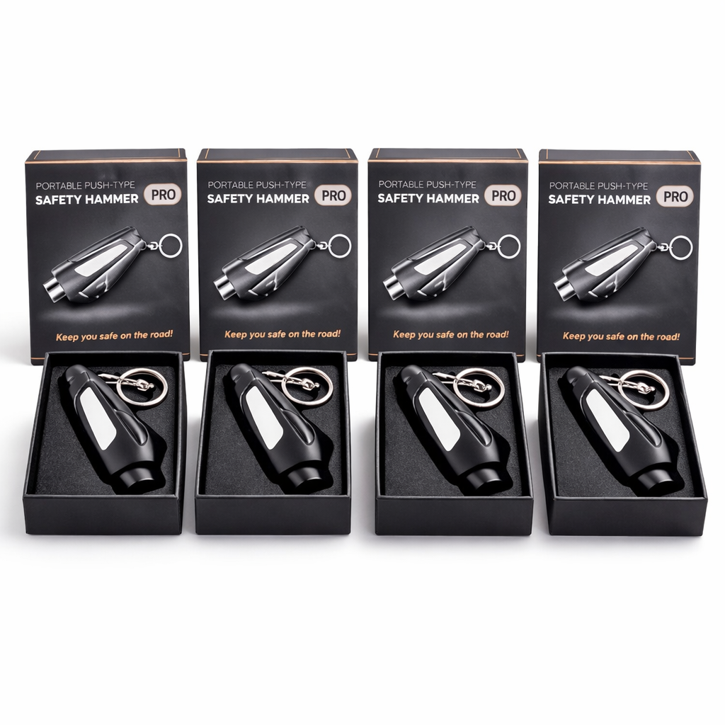 Mini Car Window Breaker and Seatbelt Cutter