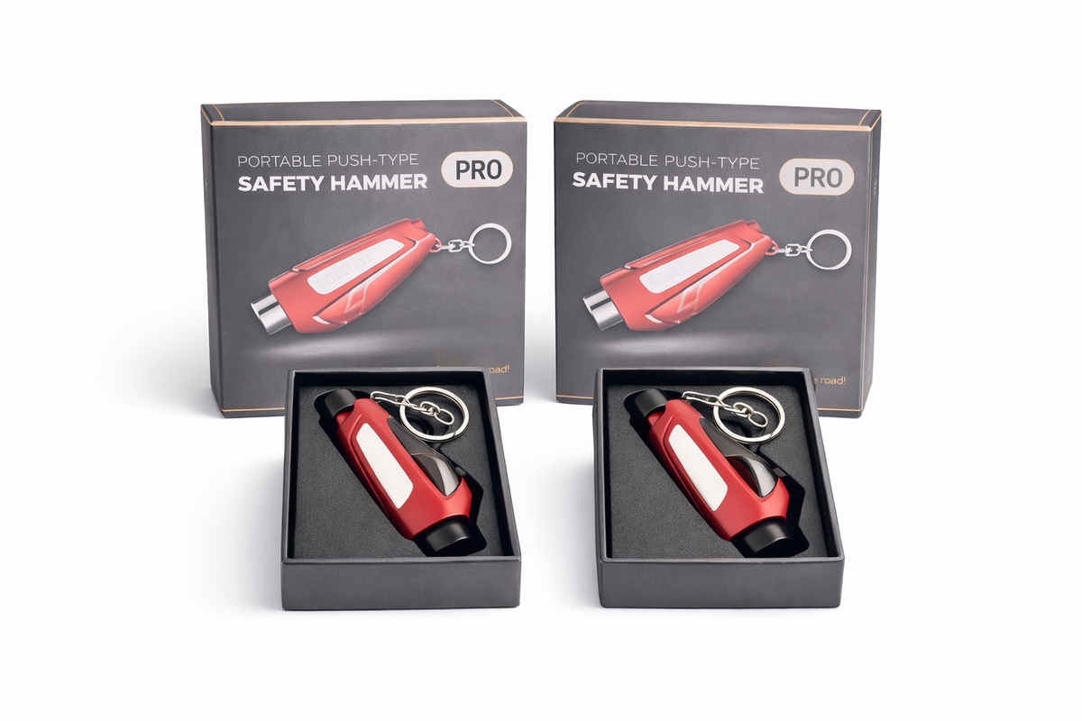 Mini Car Window Breaker and Seatbelt Cutter