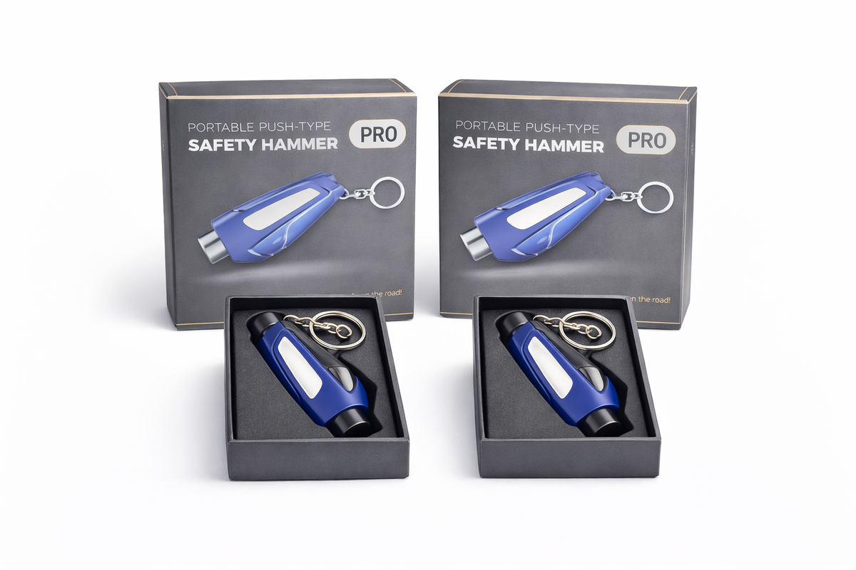 Mini Car Window Breaker and Seatbelt Cutter