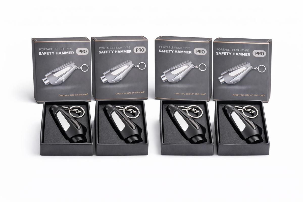 Mini Car Window Breaker and Seatbelt Cutter